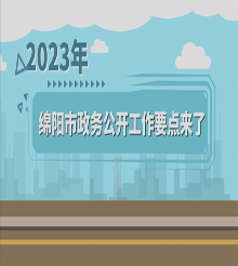 【视频】2023年绵阳市政务公开工作要点